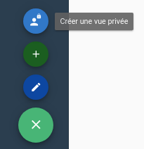 Bouton création vue privée