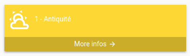 Exemple d'une tuile - Météo de services