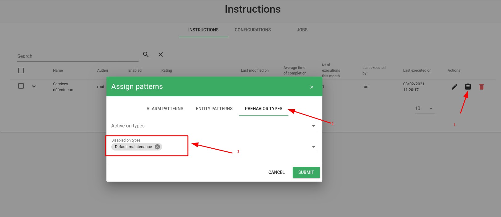 Interactions remediation pbh