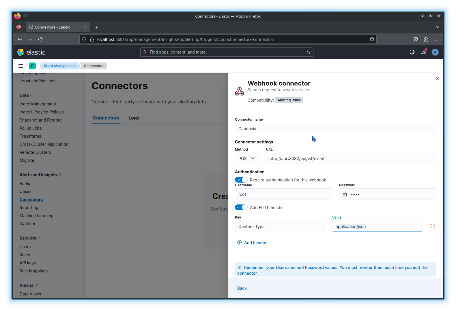 kibana-alerting-connector-details